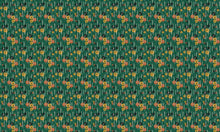 PL5004-5 Broken Poppies Green Playful Layers Wallpaper by Tres Tintas