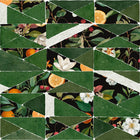 PL5005-1 Hidden Fruits Green Playful Layers Wallpaper by Tres Tintas