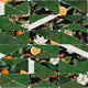 Hidden Fruits Green Playful Layers Wallpaper by Tres Tintas