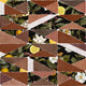Hidden Fruits Red Playful Layers Wallpaper by Tres Tintas