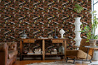 PL5005-3 Hidden Fruits Red Playful Layers Wallpaper by Tres Tintas