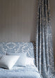 Pomegranate Fresco Sky Mediterranea Fabric by Lewis & Wood