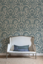 LW 291 120 Pomegranate Sea Holly Wallpaper by Lewis & Wood