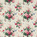 Stapleton Park One Sixty Cream/Pink Fabric by Sanderson