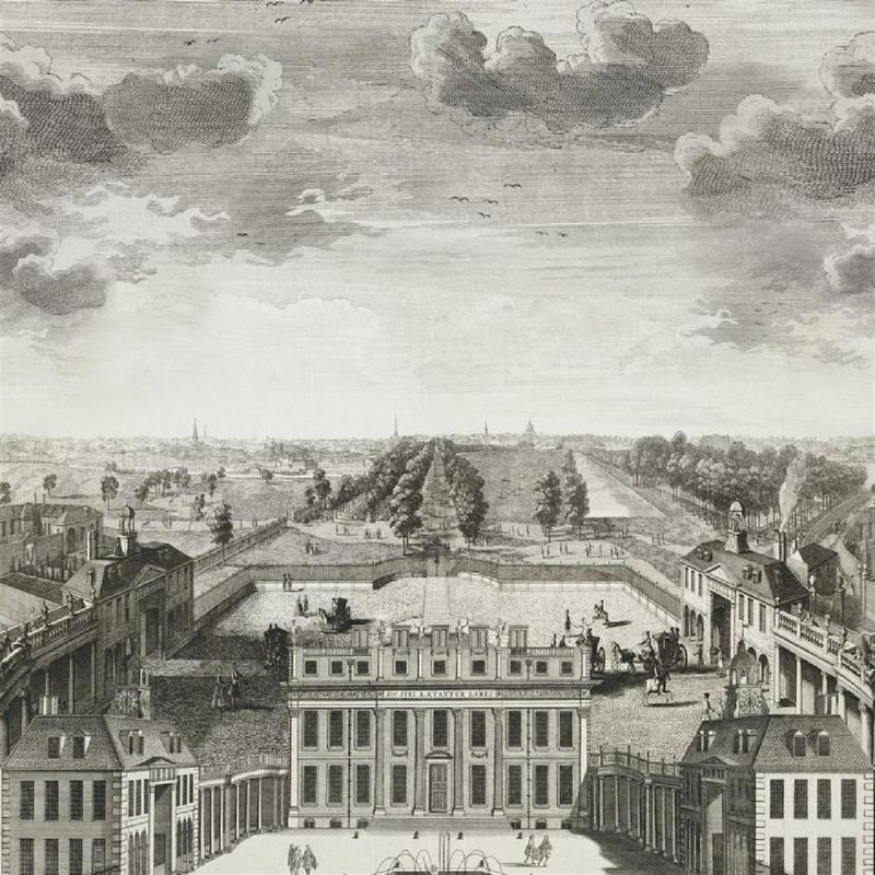 PRC671/01 Buckingham House Scenes and Murals Wallpaper By Designers Guild