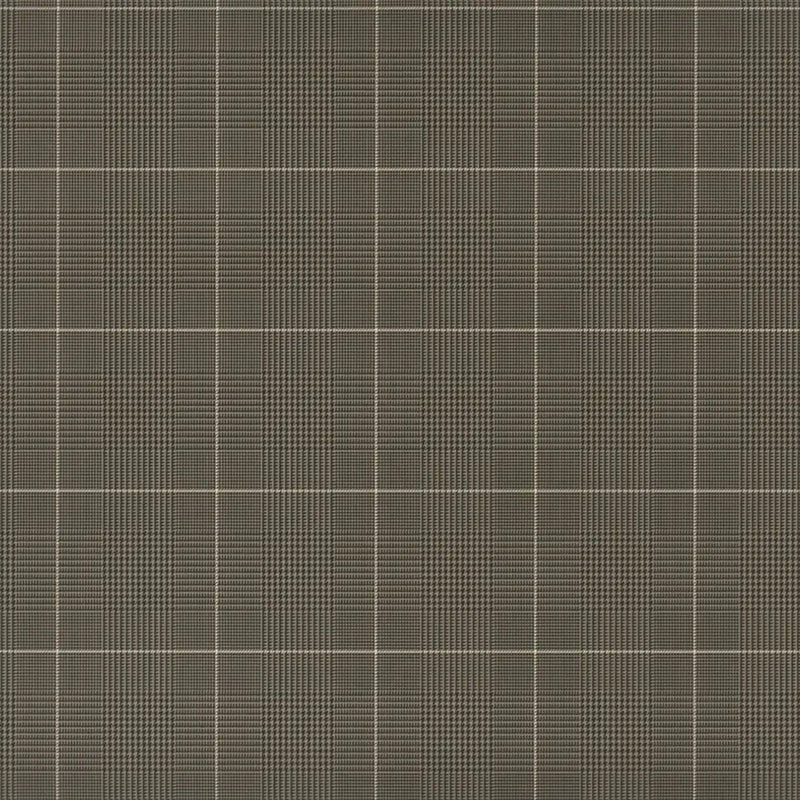PRL017/14 Egarton Plaid Signature Papers IV Gunmetal Black Wallpaper by Ralph Lauren