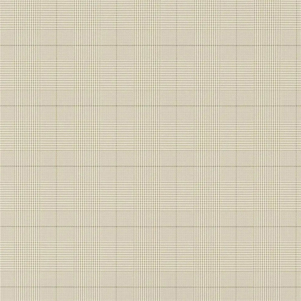 PRL017/15 Egarton Plaid Signature Papers IV Gunmetal Cream Wallpaper by Ralph Lauren
