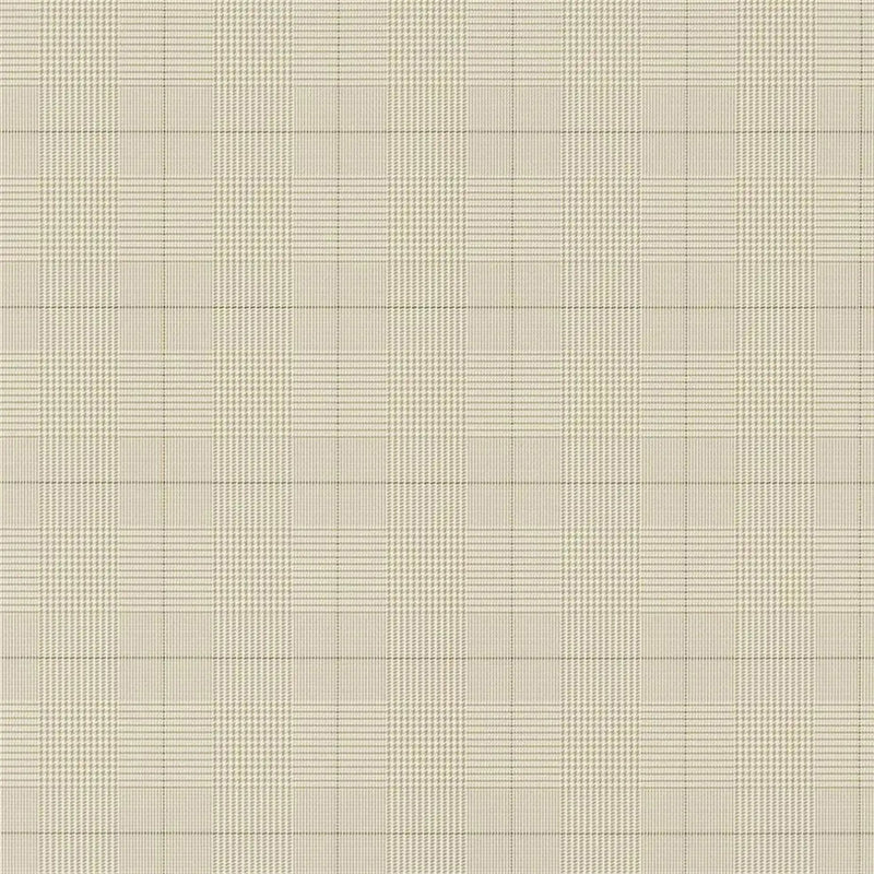 PRL017/15 Egarton Plaid Signature Papers IV Gunmetal Cream Wallpaper by Ralph Lauren