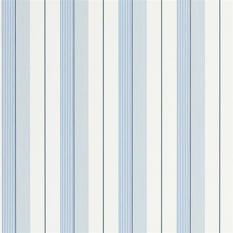 PRL020/04 Aiden Stripe Signature Stripe Library Wallpaper By Ralph Lauren
