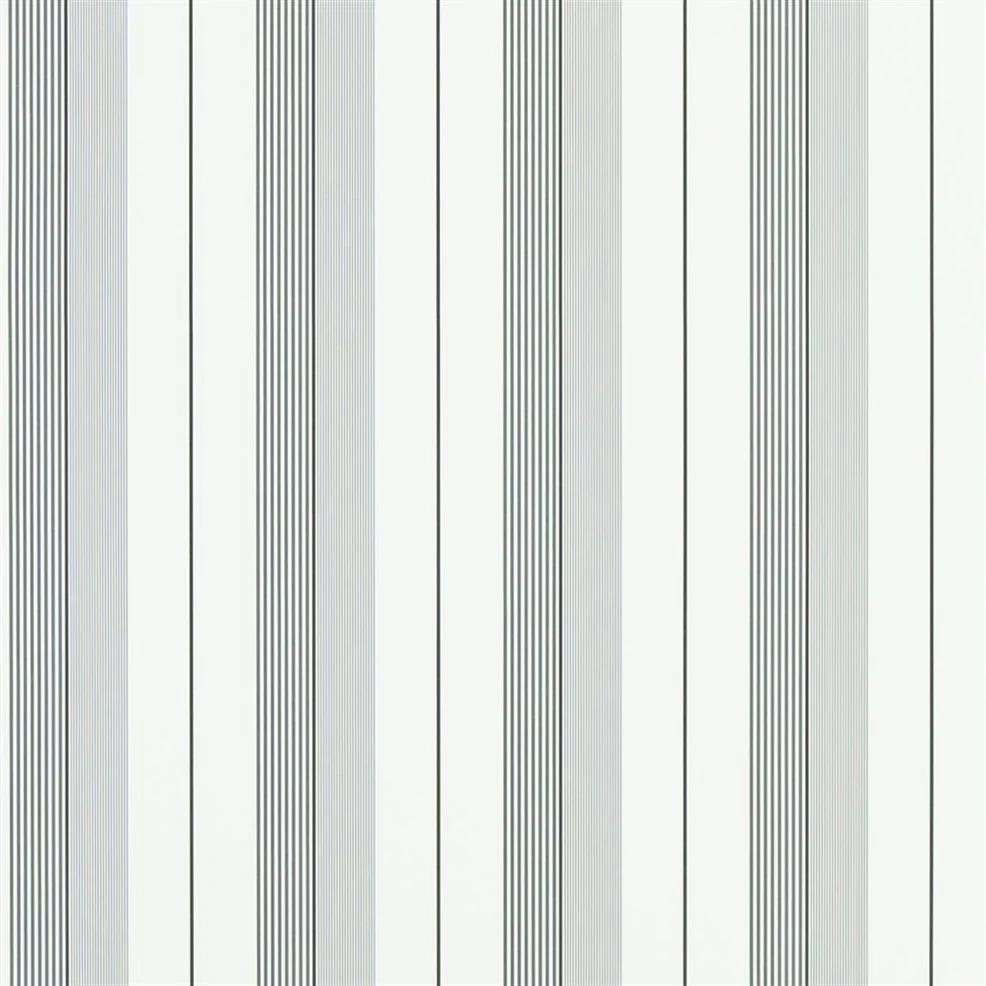PRL020/09 Aiden Stripe Signature Stripe Library Wallpaper By Ralph Lauren