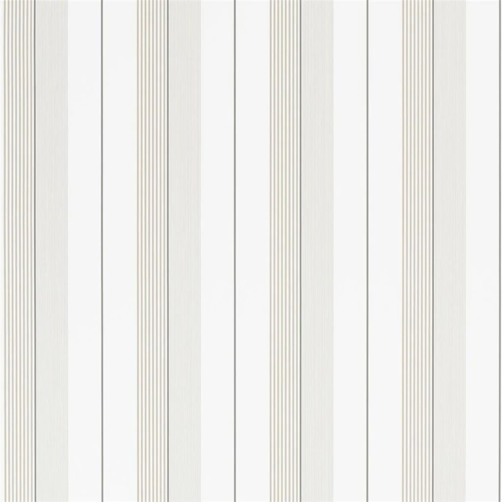 PRL020/11 Aiden Stripe Signature Stripe Library Wallpaper By Ralph Lauren