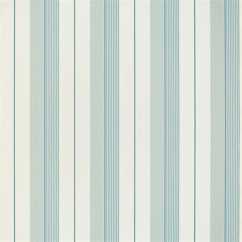 PRL020/14 Aiden Stripe Signature Stripe Library Wallpaper By Ralph Lauren