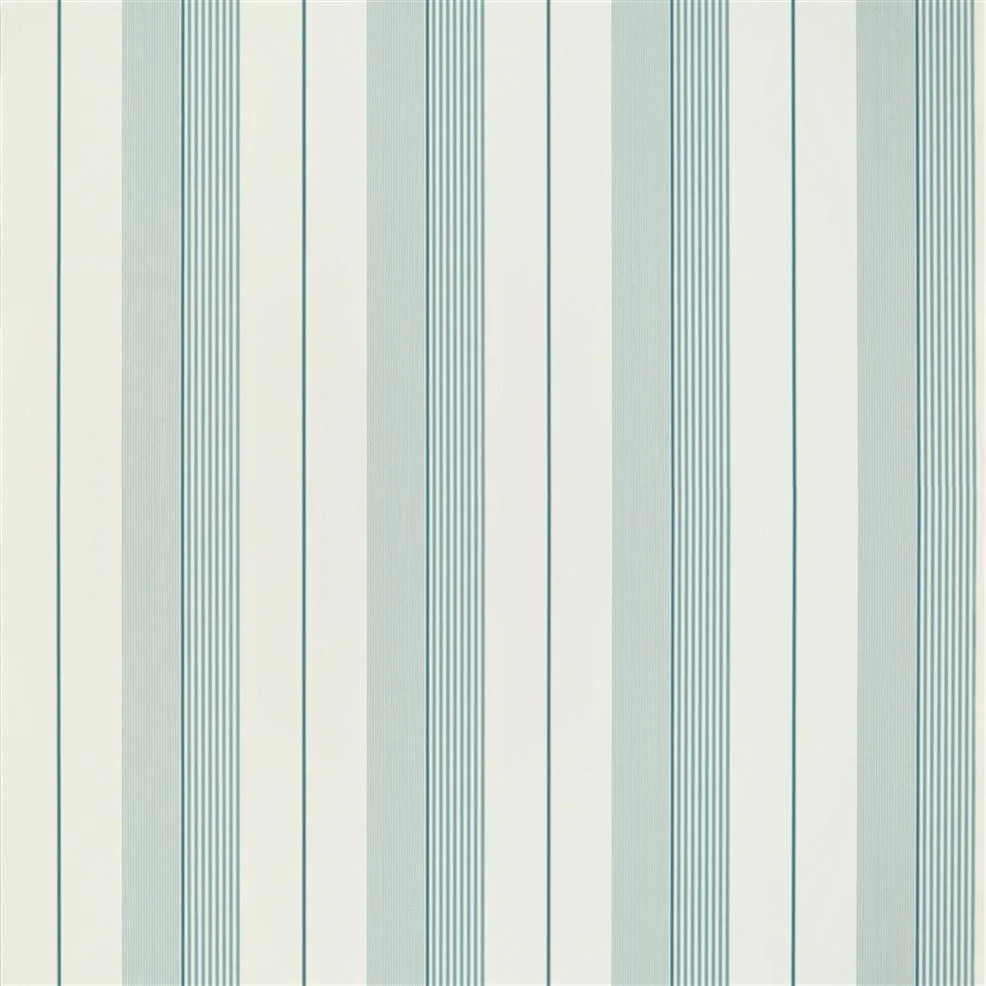 PRL020/14 Aiden Stripe Signature Stripe Library Wallpaper By Ralph Lauren