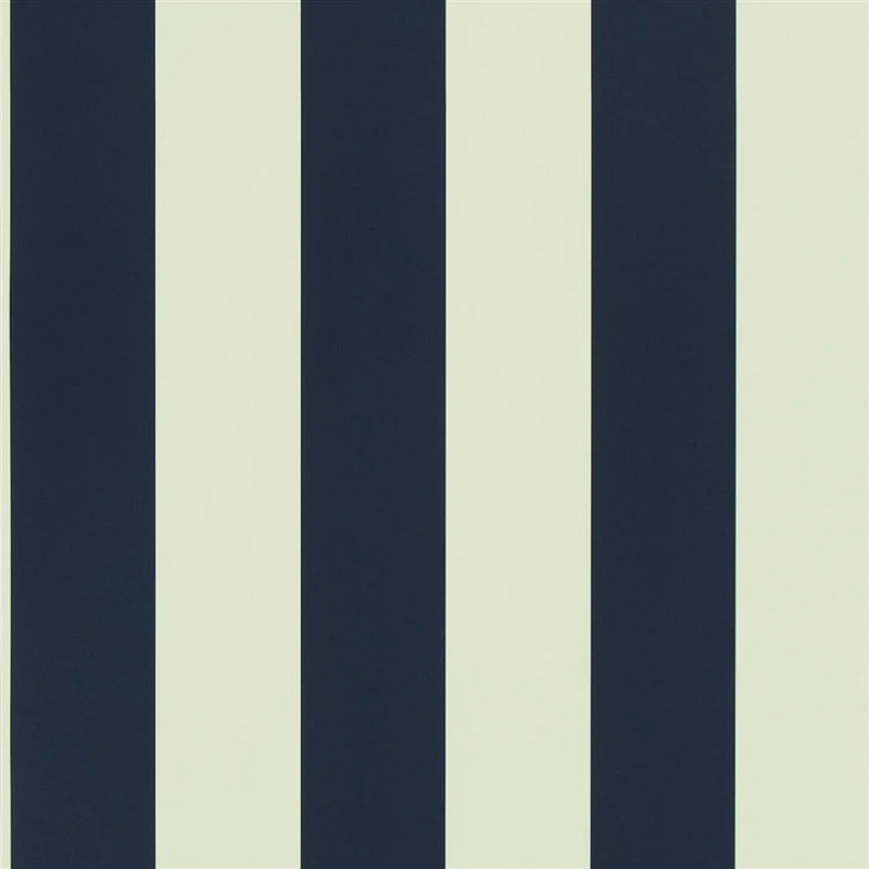 PRL026/01 Spalding Stripe Signature Stripe Library Wallpaper By Ralph Lauren