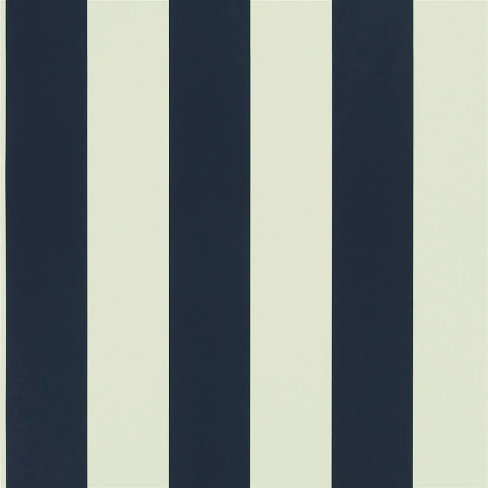 PRL026/01 Spalding Stripe Signature Stripe Library Wallpaper By Ralph Lauren