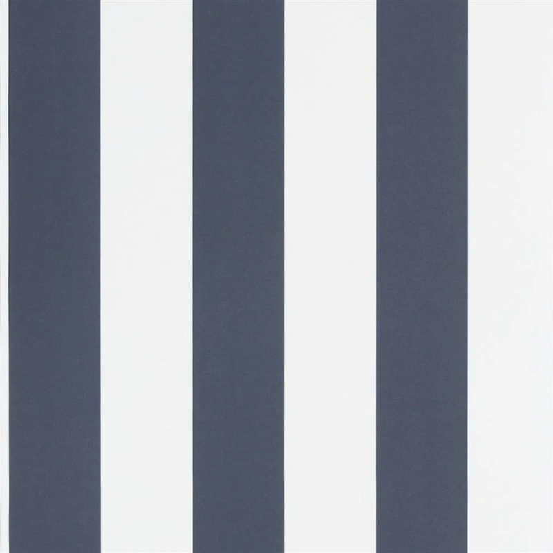 PRL026/08 Spalding Stripe Signature Stripe Library Wallpaper By Ralph Lauren