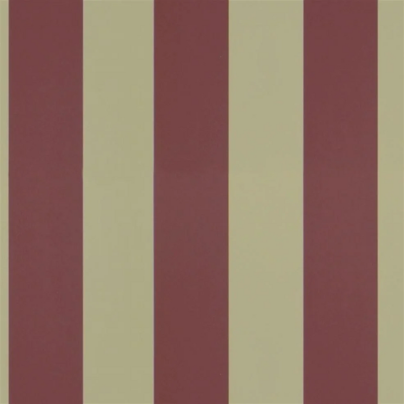 PRL026/23 Spalding Stripe Signature Stripe Library Wallpaper By Ralph Lauren