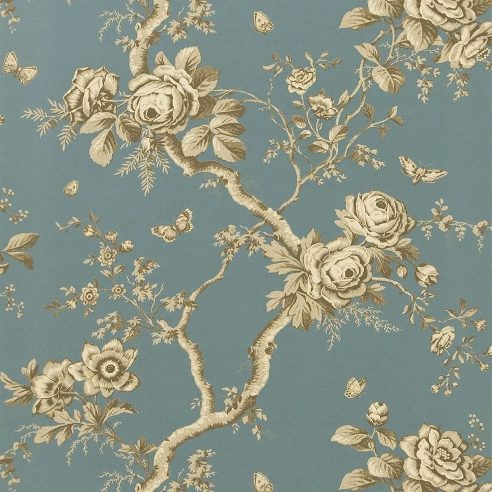 PRL027/07 Ashfield Floral Signature Papers II Wallpaper by Ralph Lauren