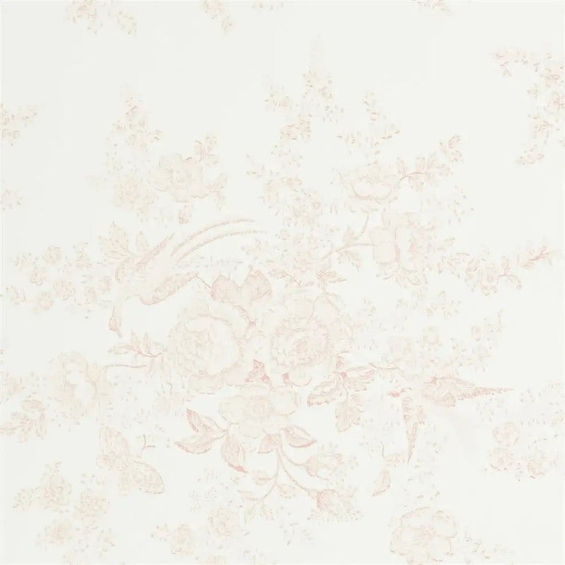 PRL028/05 Vintage Dauphine Signature Papers IV Petal Pink Wallpaper by Ralph Lauren