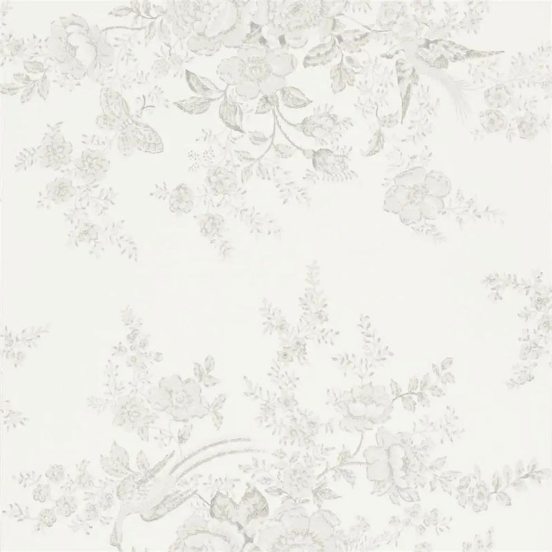 PRL028/07 Vintage Dauphine Signature Papers IV Dove Wallpaper by Ralph Lauren