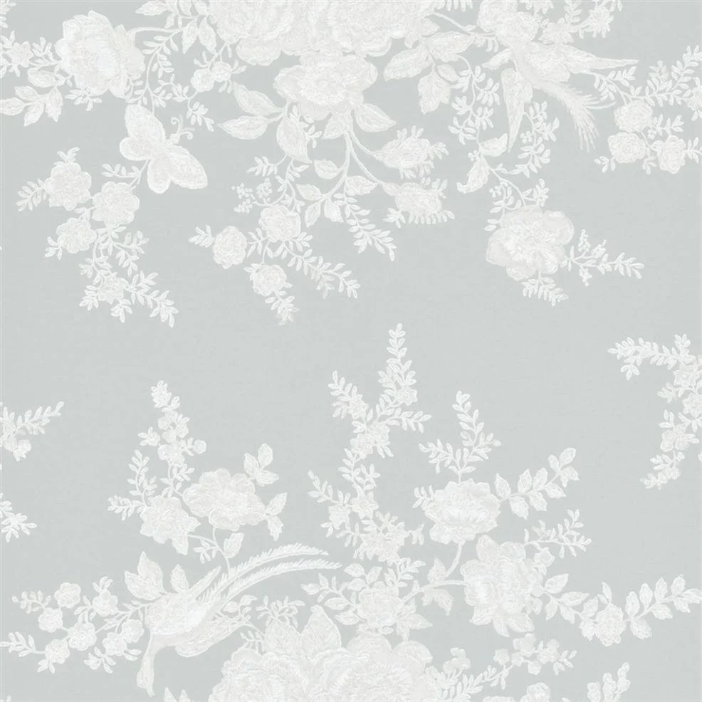 PRL028/09 Vintage Dauphine Signature Papers II Wallpaper by Ralph Lauren