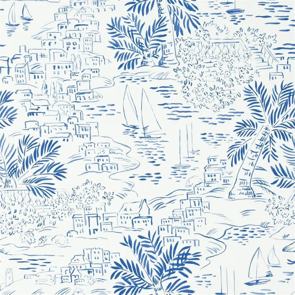 PRL030/03 Homeport Novelty Signature Papers IV Marine Wallpaper by Ralph Lauren