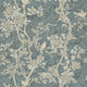 Marlowe Floral Signature Papers IV Slate Wallpaper by Ralph Lauren