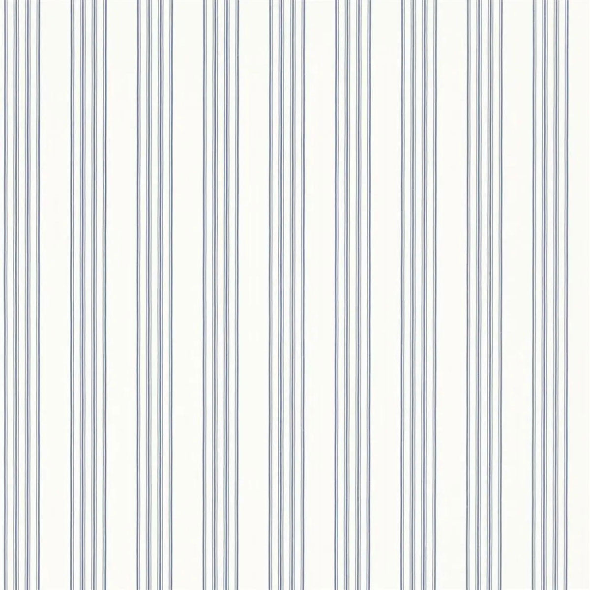 PRL050/05 Palatine Stripe Signature Century Club Porcelain Blue Wallpaper by Ralph Lauren