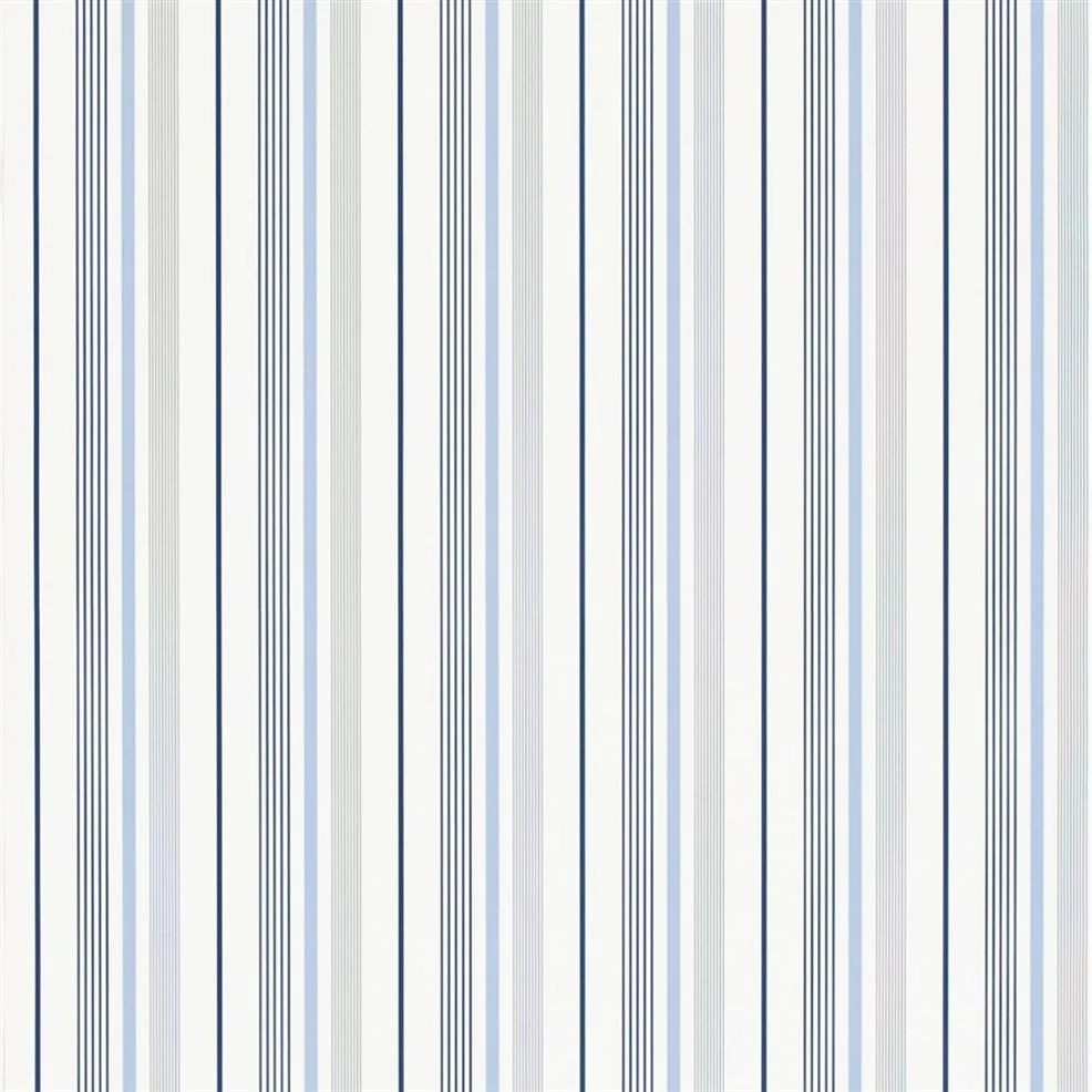 PRL057/01 Gable Stripe Signature Papers II Wallpaper by Ralph Lauren