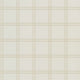 Shipley Windowpane Signature Loft Cream Wallpaper by Ralph Lauren
