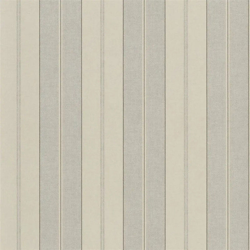 PRL5002/04 Monteagle Stripe Signature Loft Stone Wallpaper by Ralph Lauren