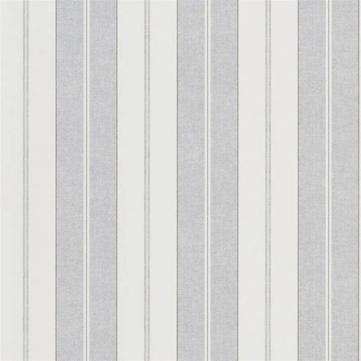 PRL5002/06 Monteagle Stripe Signature Loft Light Grey Wallpaper by Ralph Lauren