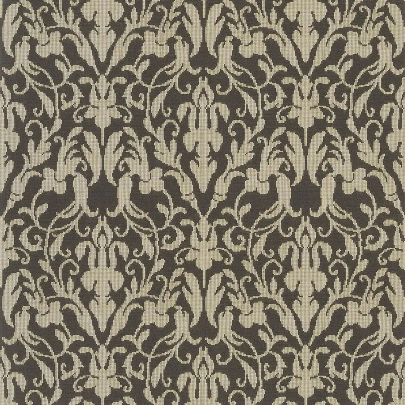 PRL5003/03 Speakeasy Damask Signature Loft Tobacco Wallpaper by Ralph Lauren