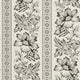 Gwinnet Toile Signature Loft Black Wallpaper by Ralph Lauren