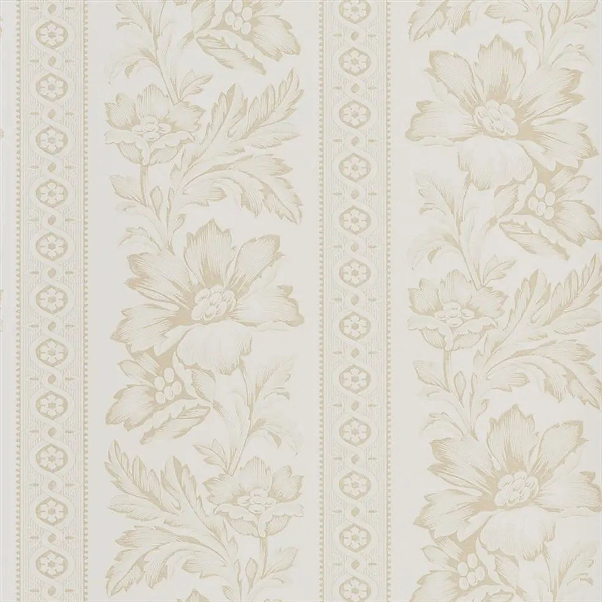 PRL5008/04 Gwinnet Toile Signature Loft Cream Wallpaper by Ralph Lauren