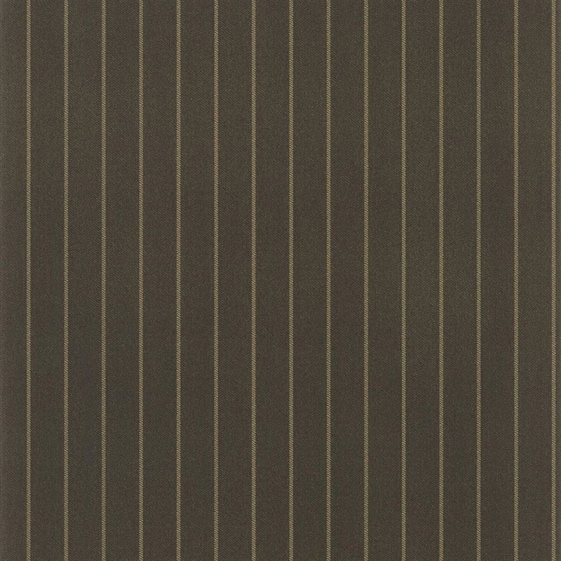 PRL5009/05 Langford Chalk Stripe Signature Stripe Library Wallpaper By Ralph Lauren