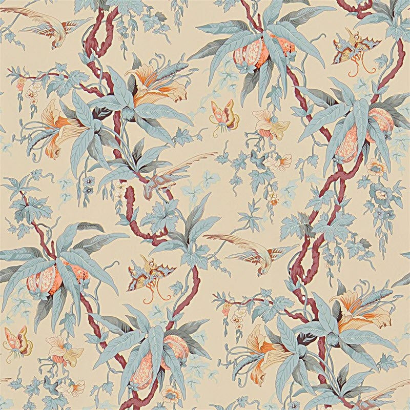 PRL5023/02 Mary Day Botanical Signature Islesboro Wallpaper By Ralph Lauren