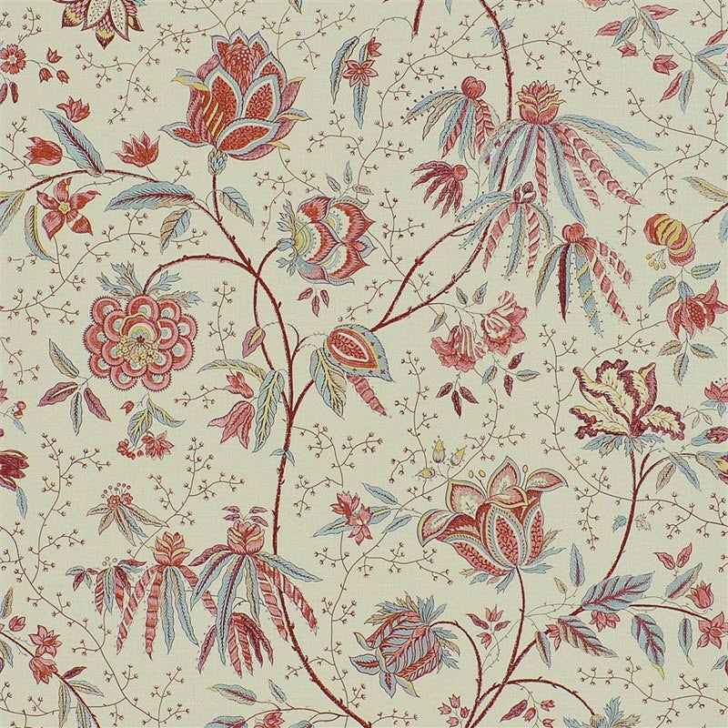 PRL5026/01 Pillar Point Floral Signature Islesboro Wallpaper By Ralph Lauren
