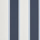 Mapleton Stripe Signature Florals Midnight Wallpaper by Ralph Lauren
