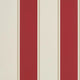 Mapleton Stripe Signature Florals Vermilion Wallpaper by Ralph Lauren