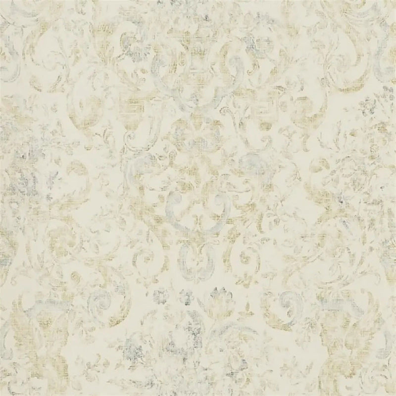 PRL704/01 Old Hall Floral Signature Papers IV Slate Wallpaper by Ralph Lauren