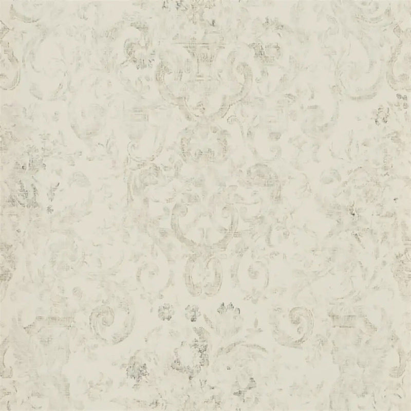 PRL704/02 Old Hall Floral Signature Papers IV Graphite Wallpaper by Ralph Lauren