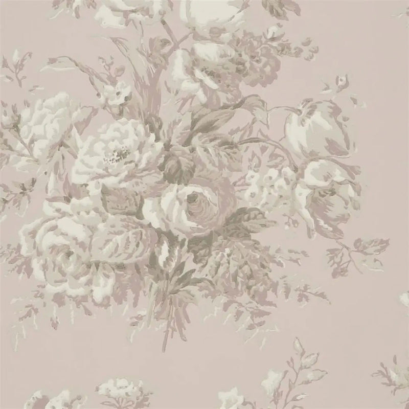 PRL706/03 Francoise Bouquet Signature Florals Mauveine Wallpaper by Ralph Lauren
