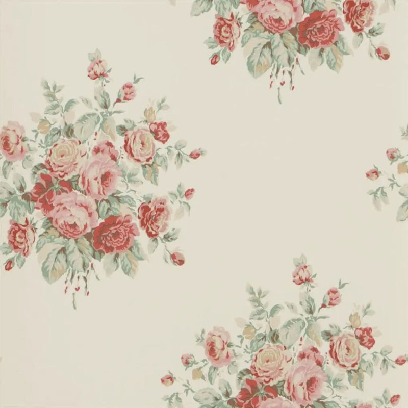 PRL707/05 Wainscott Floral Signature Florals Cream Wallpaper by Ralph Lauren