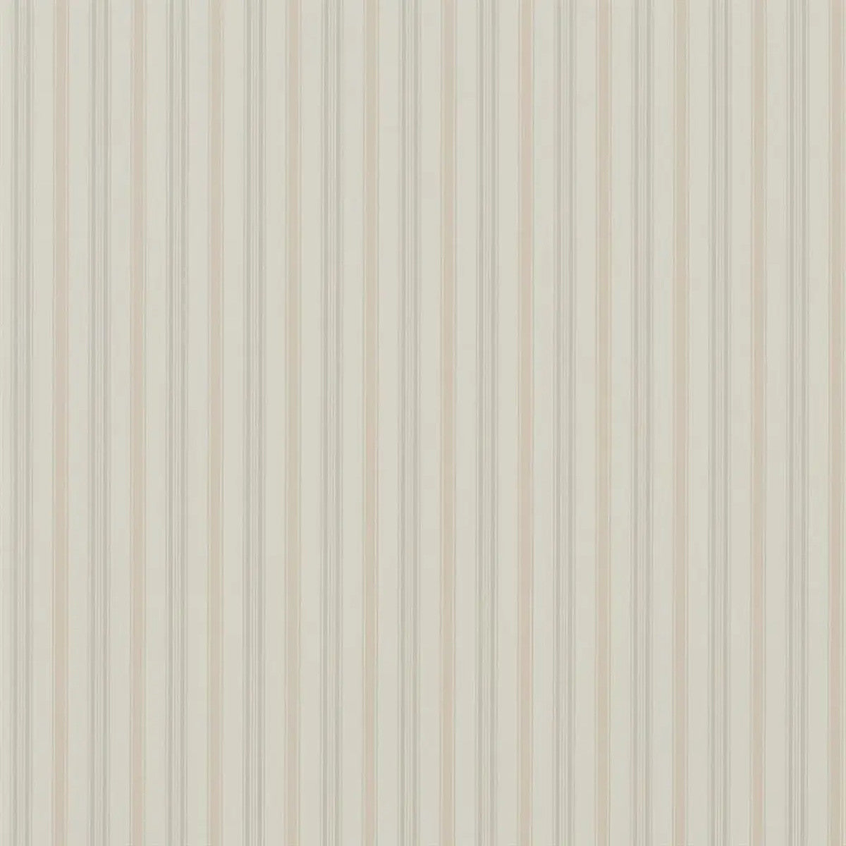 PRL709/06 Basil Stripe Signature Florals Antique Rose Wallpaper by Ralph Lauren