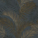Felce Tonale Blue Synergy Wallpaper by Galerie