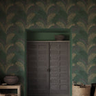 PS33317 Felce Tonale Green Wallpaper by Galerie