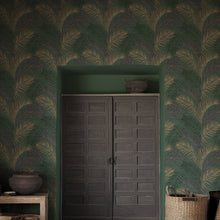 PS33317 Felce Tonale Green Wallpaper by Galerie
