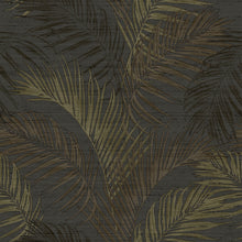 PS33319 Felce Tonale Black Wallpaper by Galerie