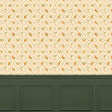 Peach Trellis Melba Wallpaper by Voyage Maison | PTRELLI/WPO/MEL